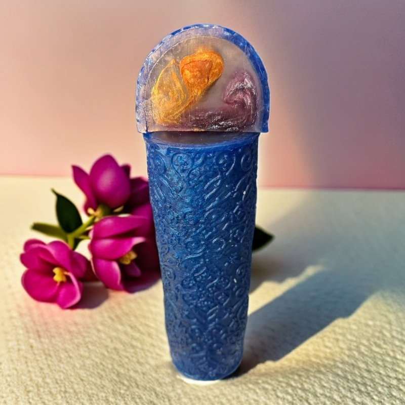 【新款高油脂】蓝铜金华紫雾半圆精油皂1.2kg 微瑕养肤温和留香洁面