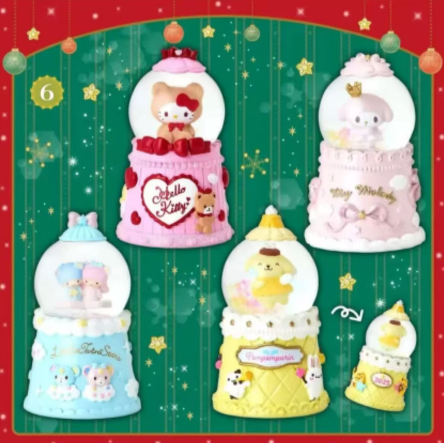 【林子】三丽鸥圣诞节水晶球