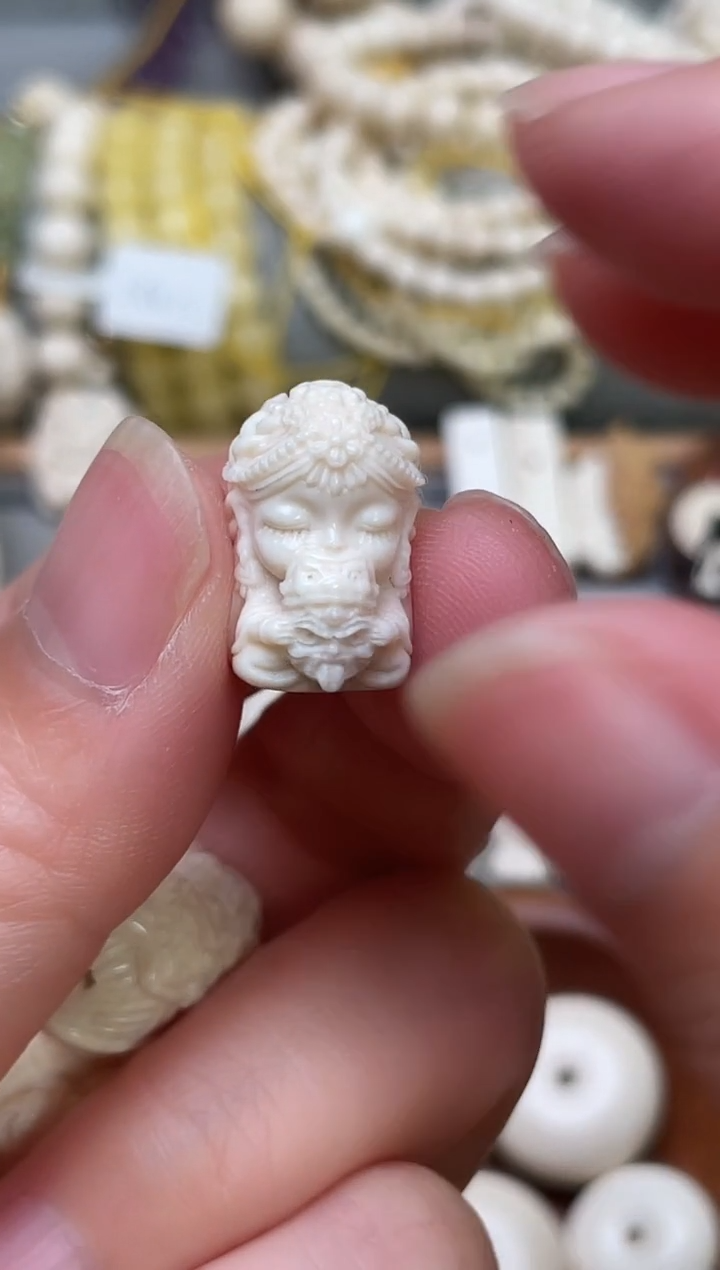 手串/手链/手镯猛犸象牙12面具居中扎基拉姆