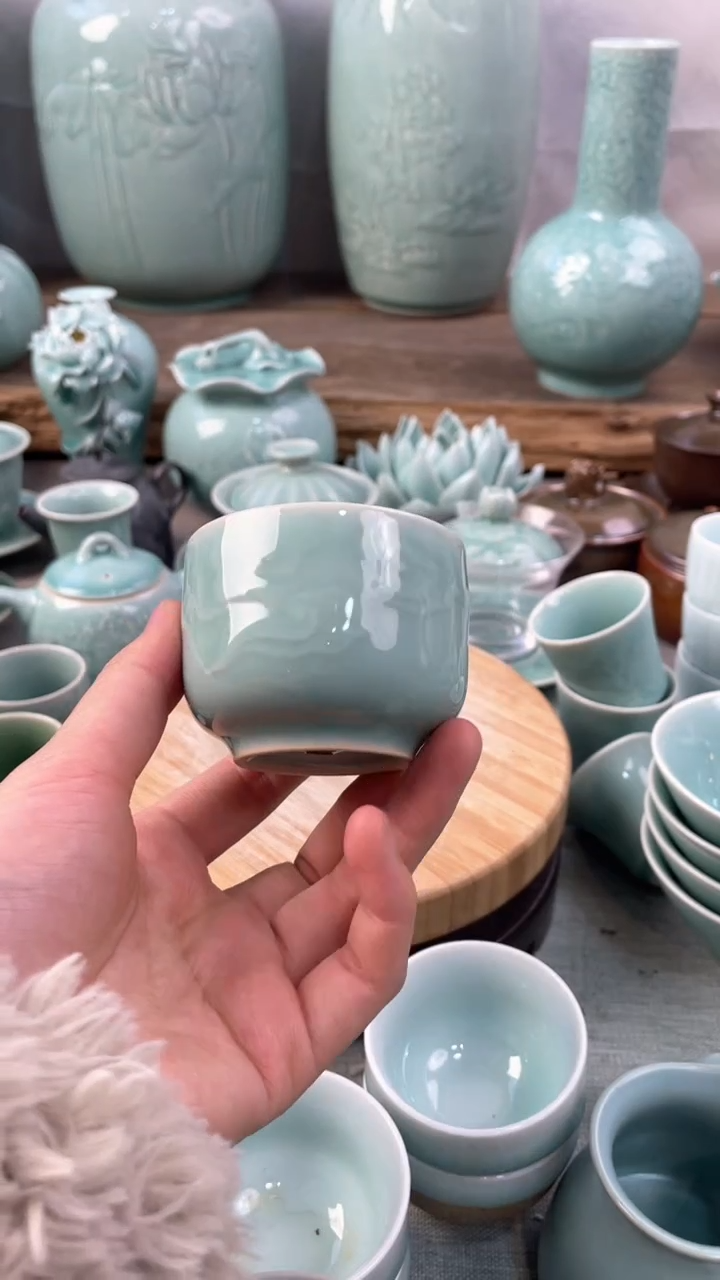 【闪购商品】 特价 微瑕 慧仙青瓷