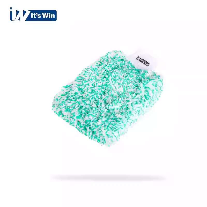 韩国its win BubbleWin Wash Mitt 超细纤维洗车手套 绿色