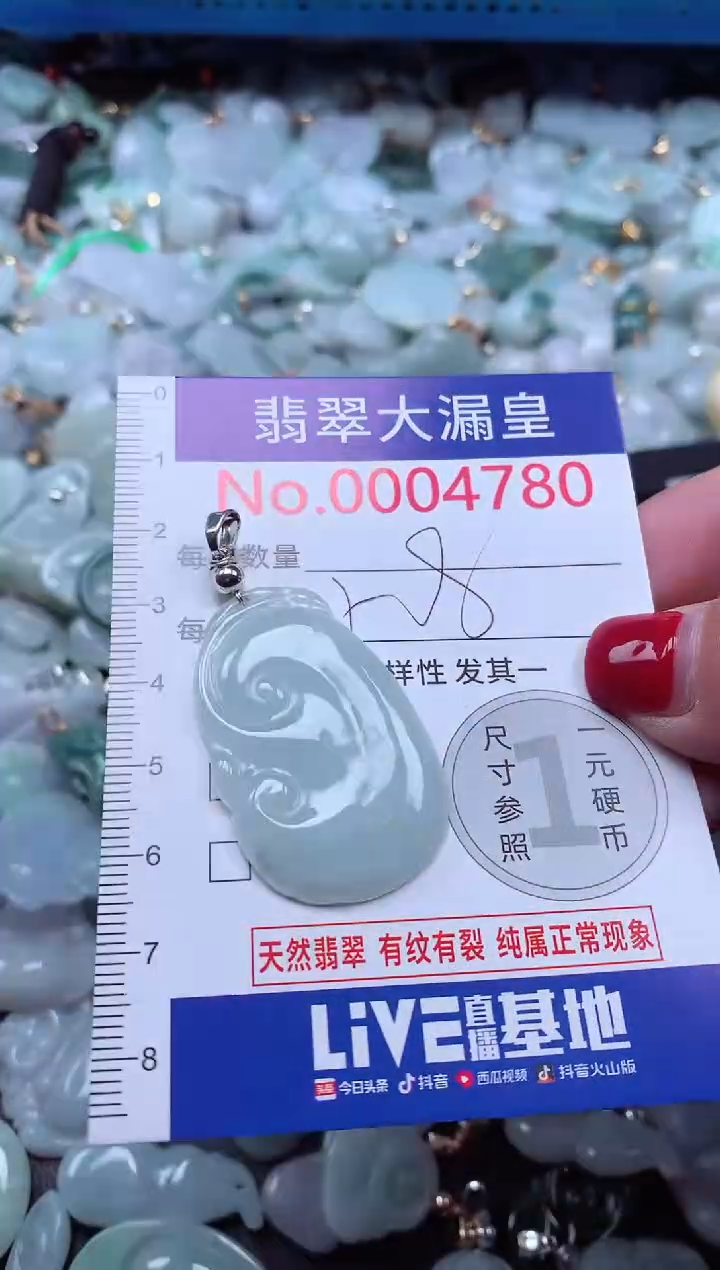 颈饰未镶嵌翡翠4780