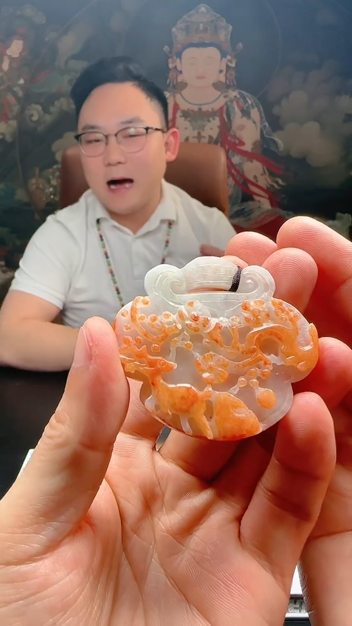 【闪购商品】翡翠颈饰未镶嵌L-@@QJXC27011多样性发其一