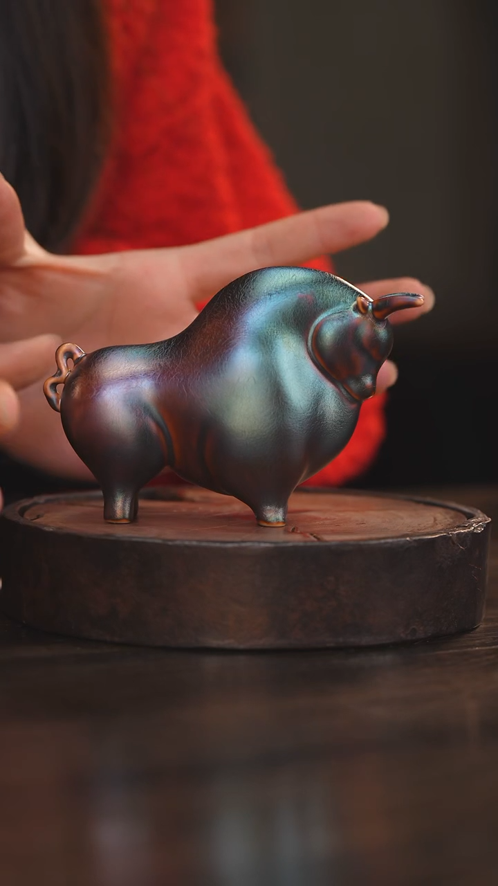 【闪购商品】杯62柴房陶瓷丨窑宝牛