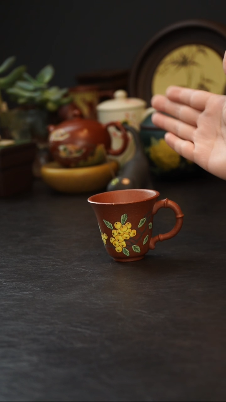 茶杯紫砂宜兴紫砂主人杯