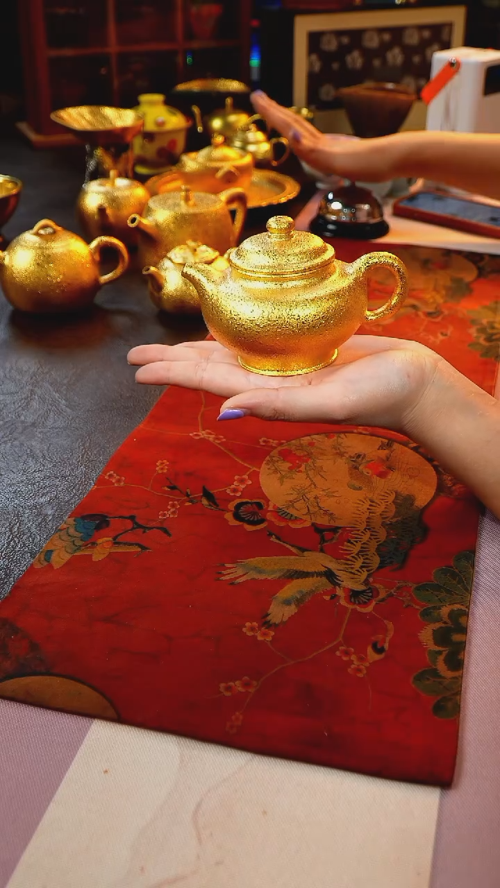 茶杯紫砂【宜景窑系列】金壶2