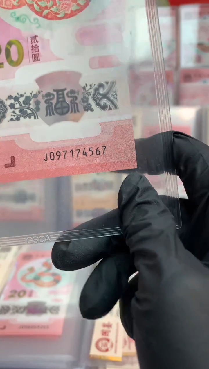 【闪购商品】塑料蛇钞 真钞【单张】4567