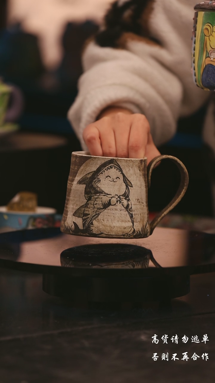 陶瓷景德镇可爱设计师款陶瓷 