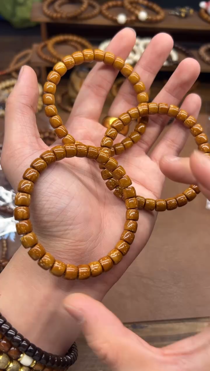 手串紫金鼠A835 卡8黄皮精工直切实心