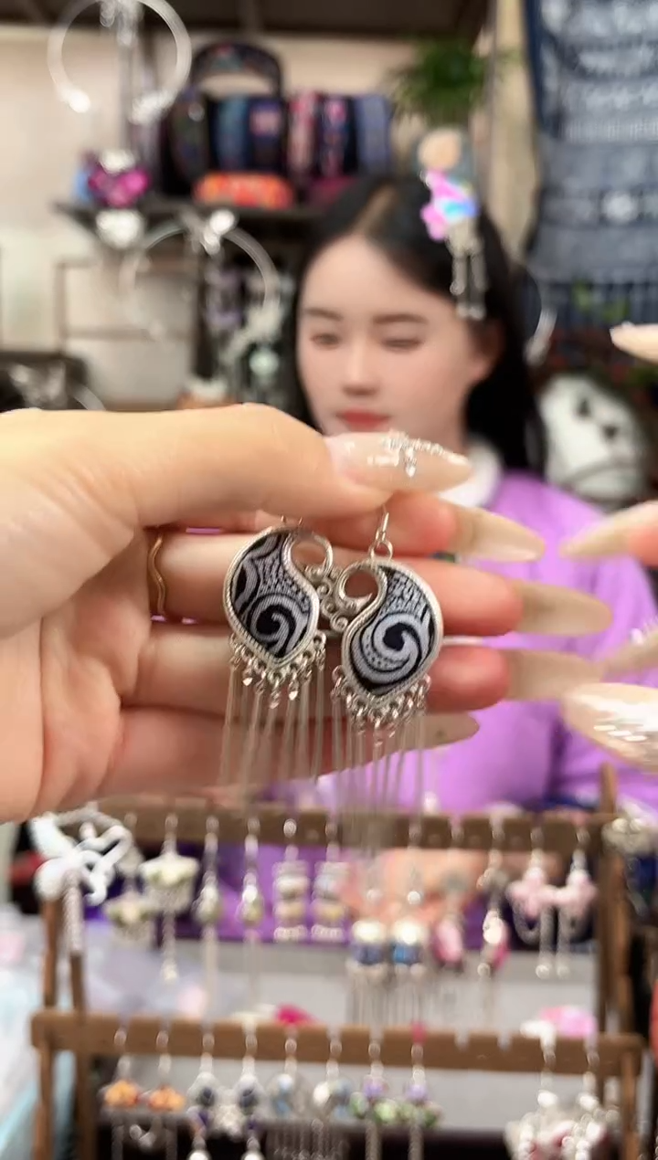 织绣民族风非遗老绣苗银饰品162+