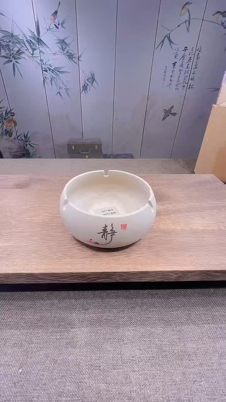 @微光茶器粗瓷烟灰缸F246