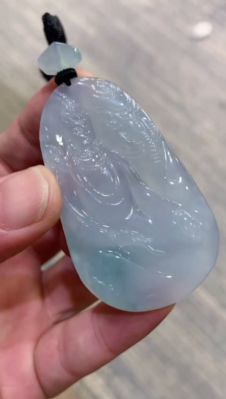 颈饰未镶嵌翡翠天然A货翡翠