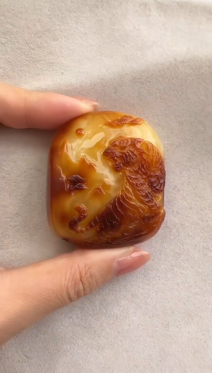 【闪购商品】定制琥珀未镶嵌10210288-吊坠