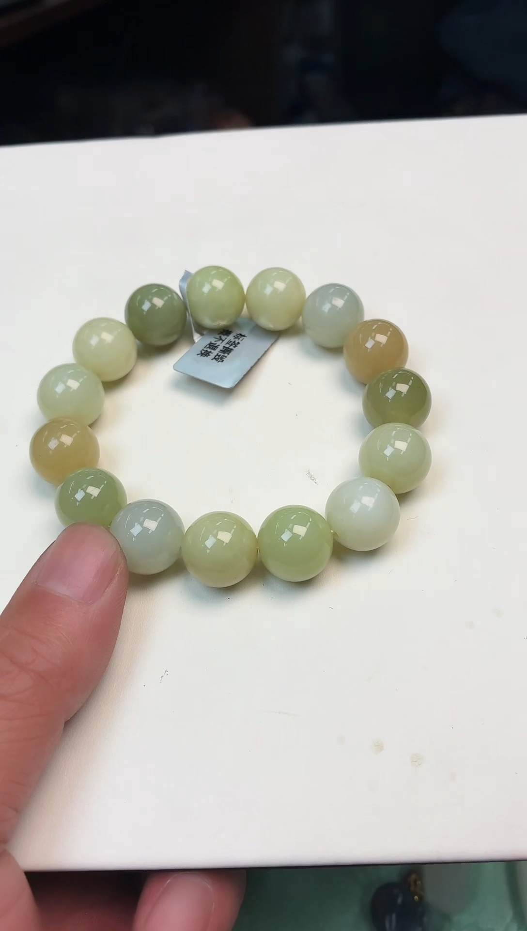 未镶嵌手链和田玉K23单圈手串