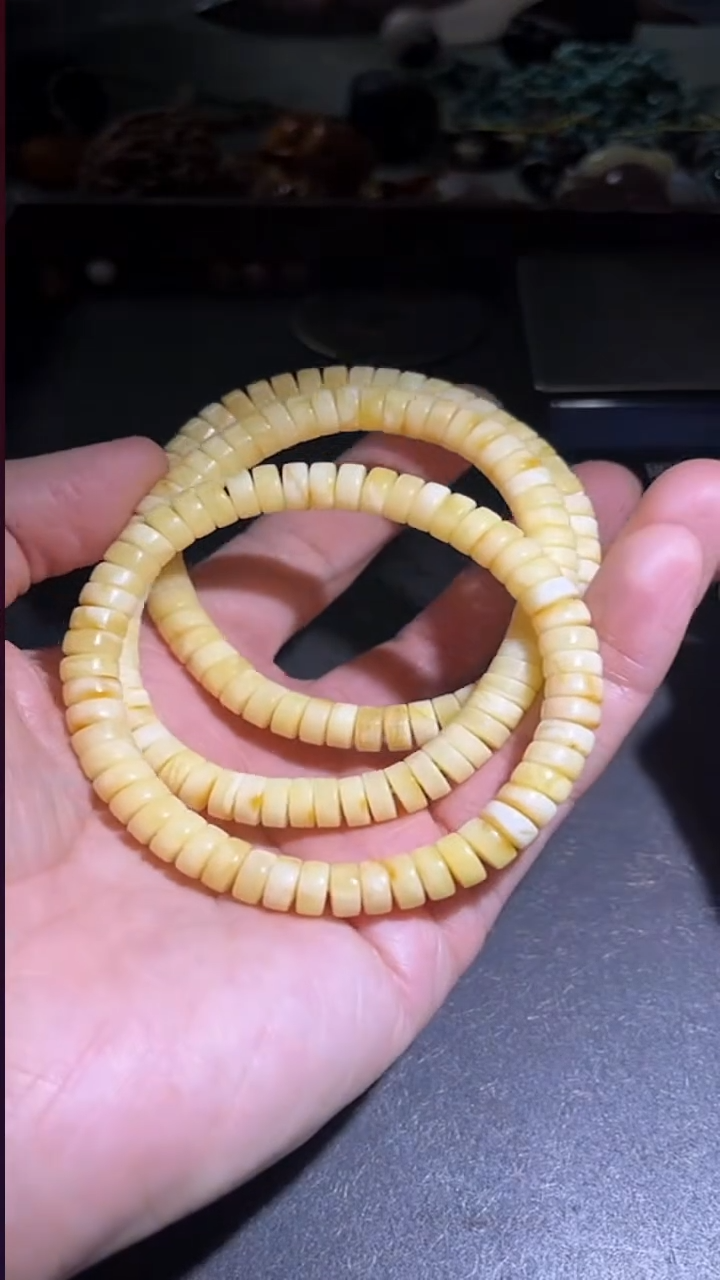 手串蜜蜡未镶嵌pz1123-53多样性发货发其一约8g