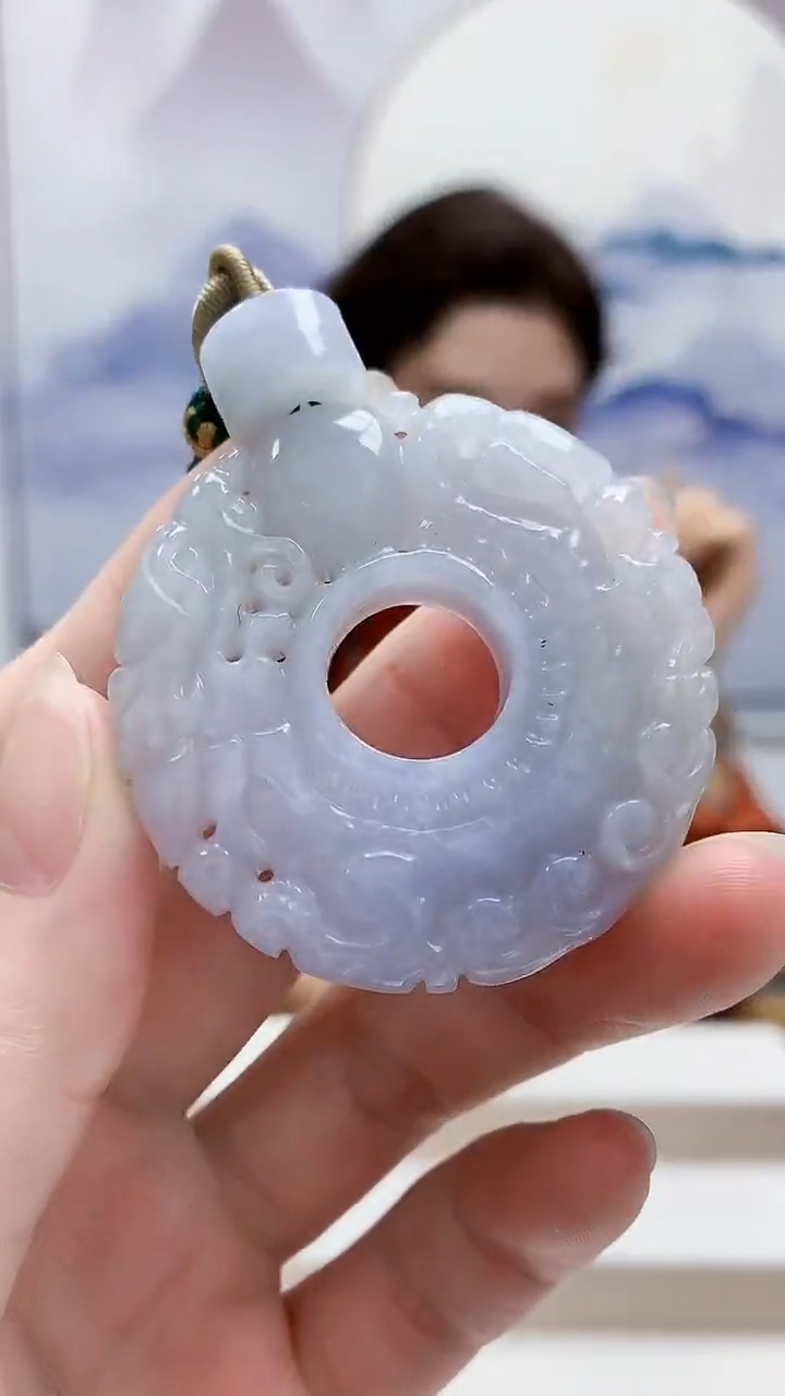 未镶嵌定制翡翠4829ry-毛货挂件13