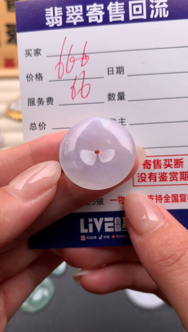 翡翠未镶嵌颈饰10133423