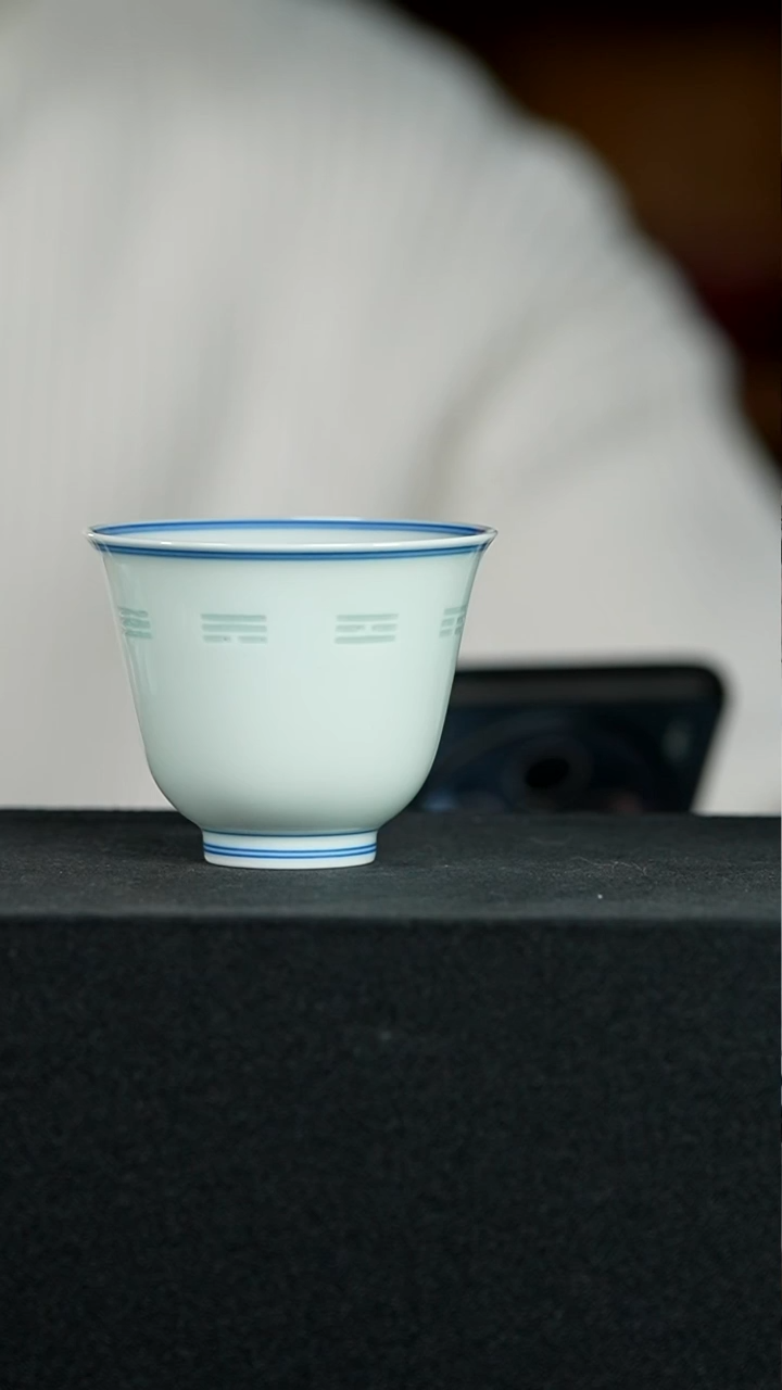 八卦双线杯     