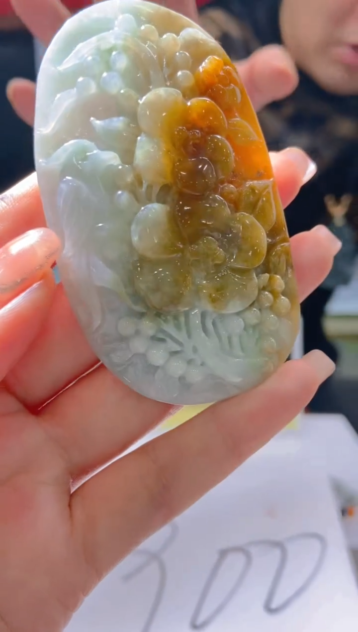 【闪购商品】定制翡翠未镶嵌闪购毛货链接FW017