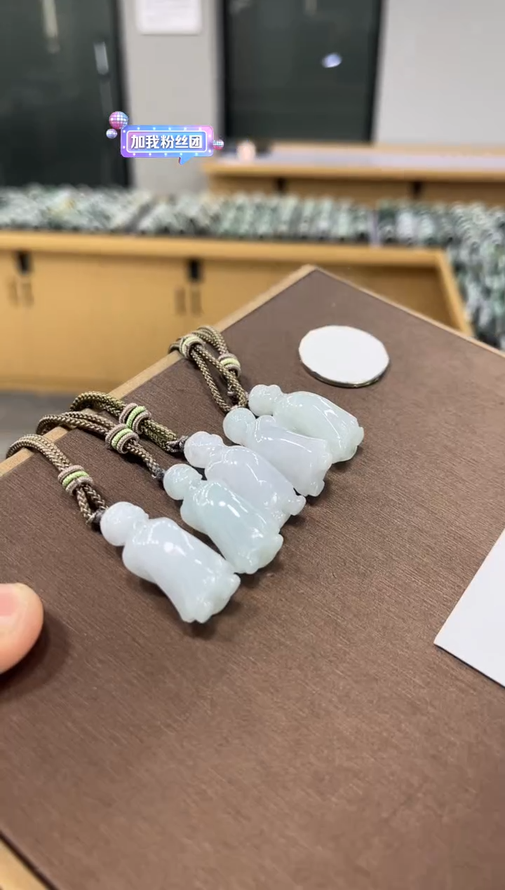 吊坠(不含链)未镶嵌翡翠书童吊坠/多样性发其一