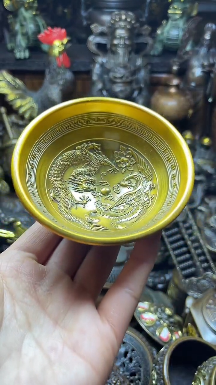 闪购链接，点击下单，有运费险，铜摆件