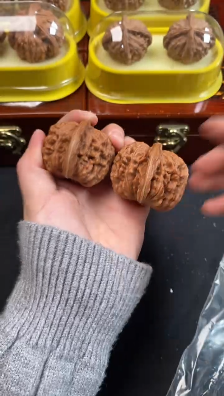 把件文玩核桃汉高楼46尺F681