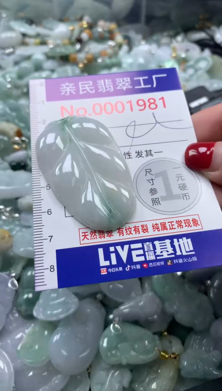 吊坠(不含链)未镶嵌翡翠1981