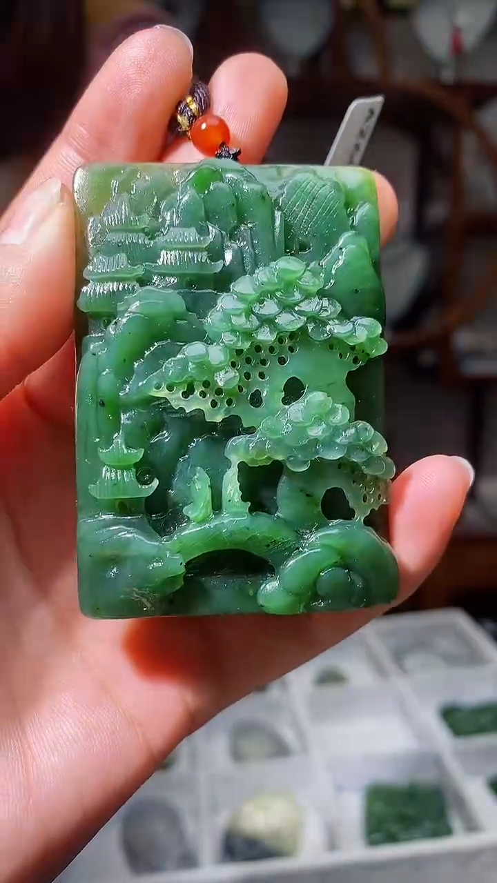 【闪购商品】和田玉挂件未镶嵌1