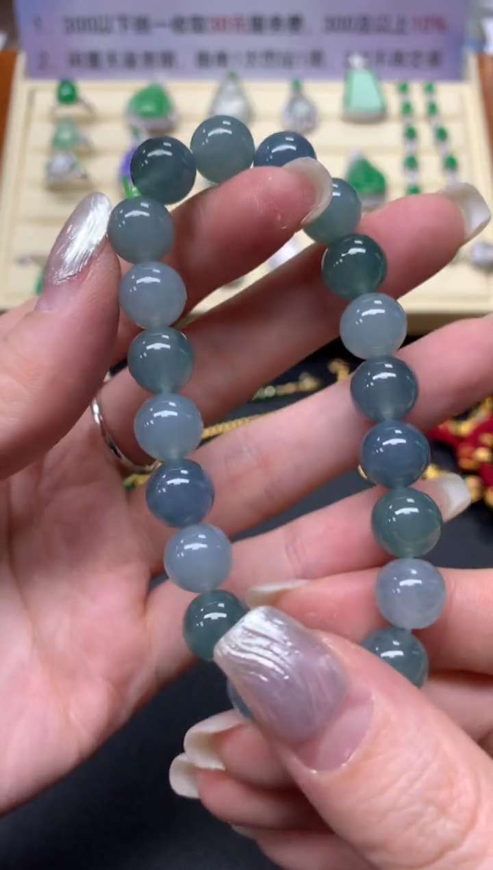【闪购商品】翡翠手串未镶嵌手串|2400+240