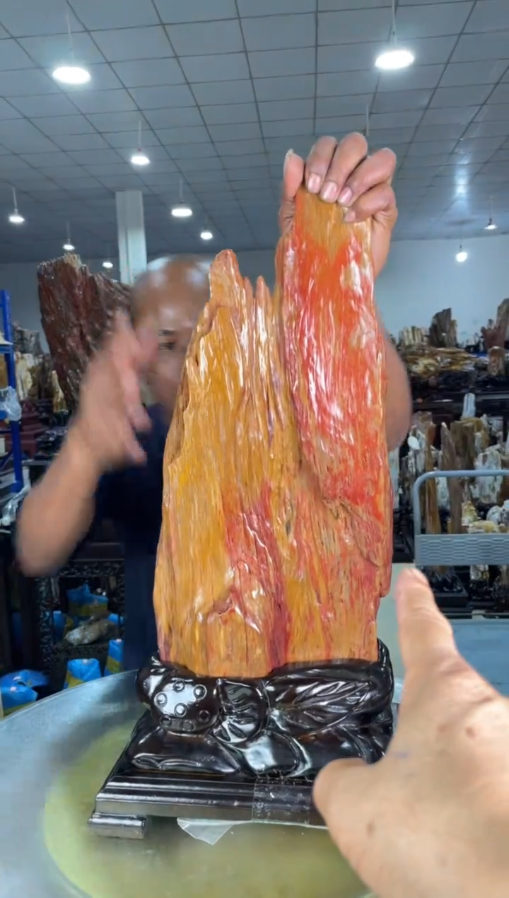 硅化玉摆件未镶嵌38
