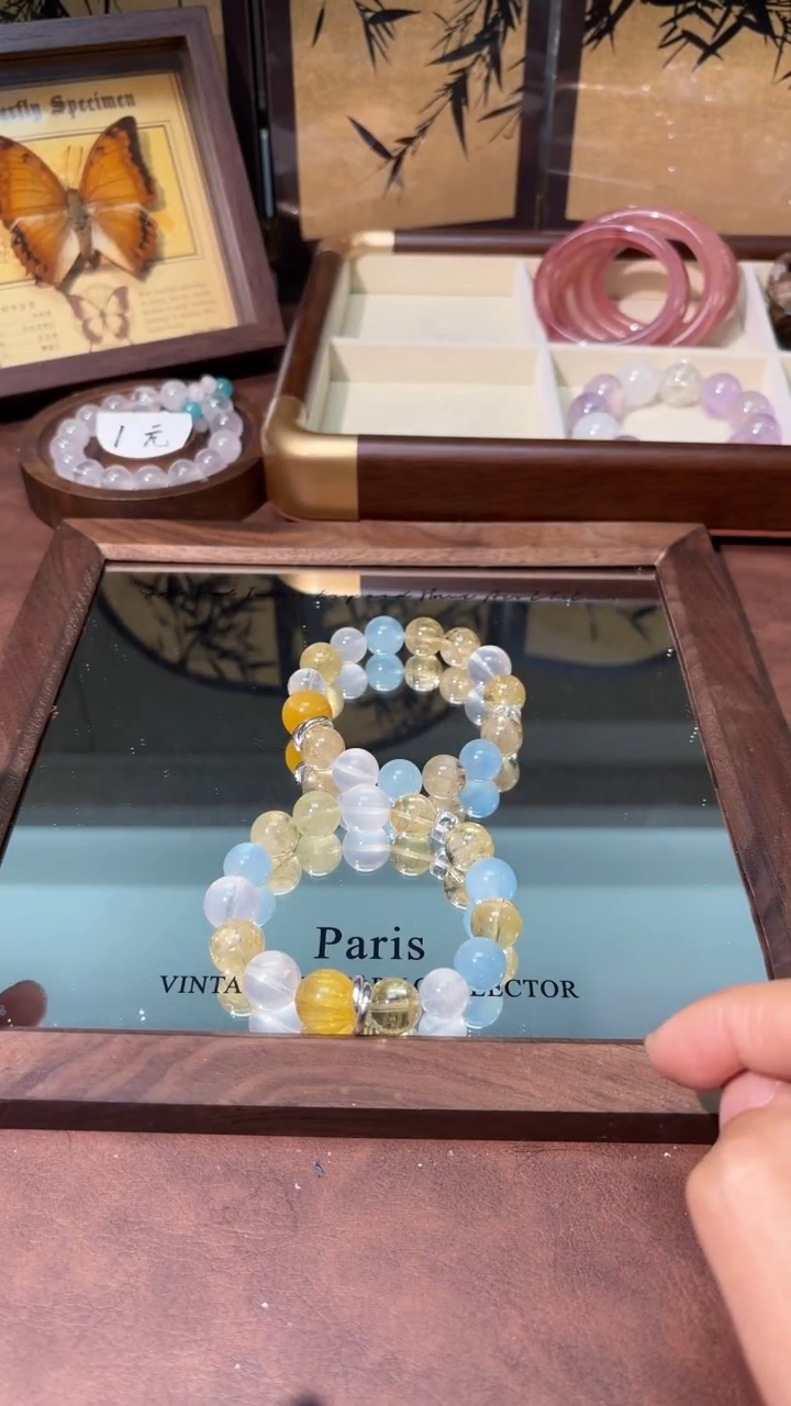 未镶嵌手串水晶1