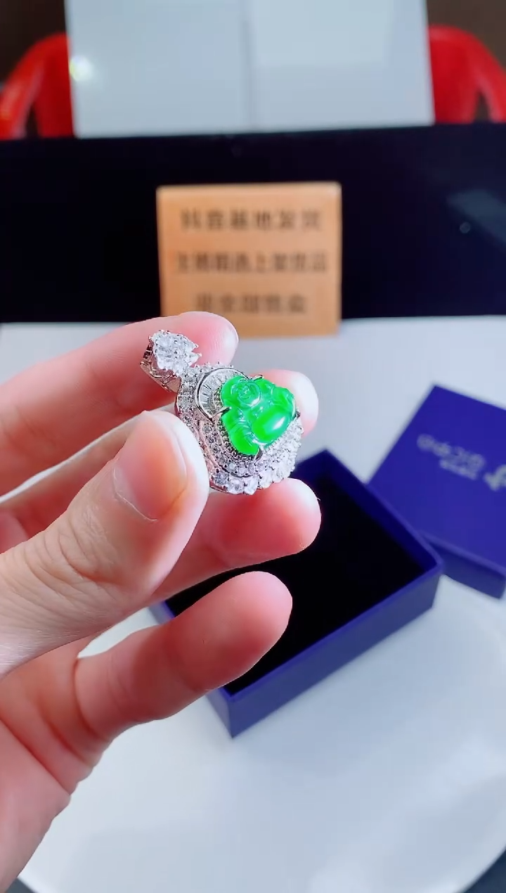 颈饰未镶嵌翡翠·