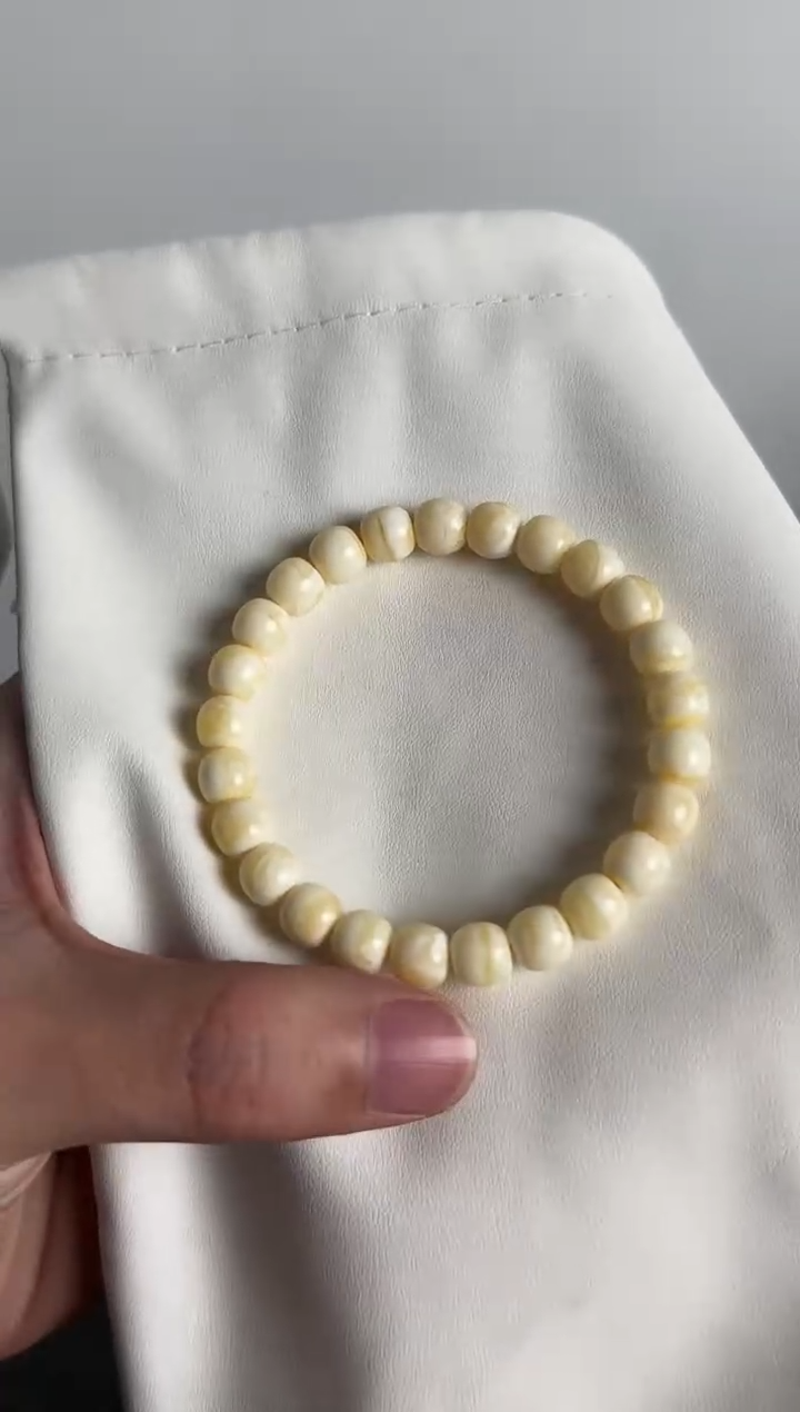 【闪购商品】蜜蜡裸石未镶嵌FT-8.0MM手串