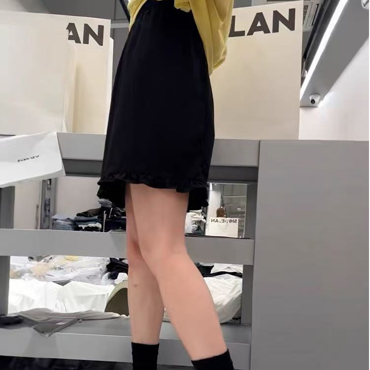 诗歌兰2025新款女装时尚显瘦半裙女小短裙