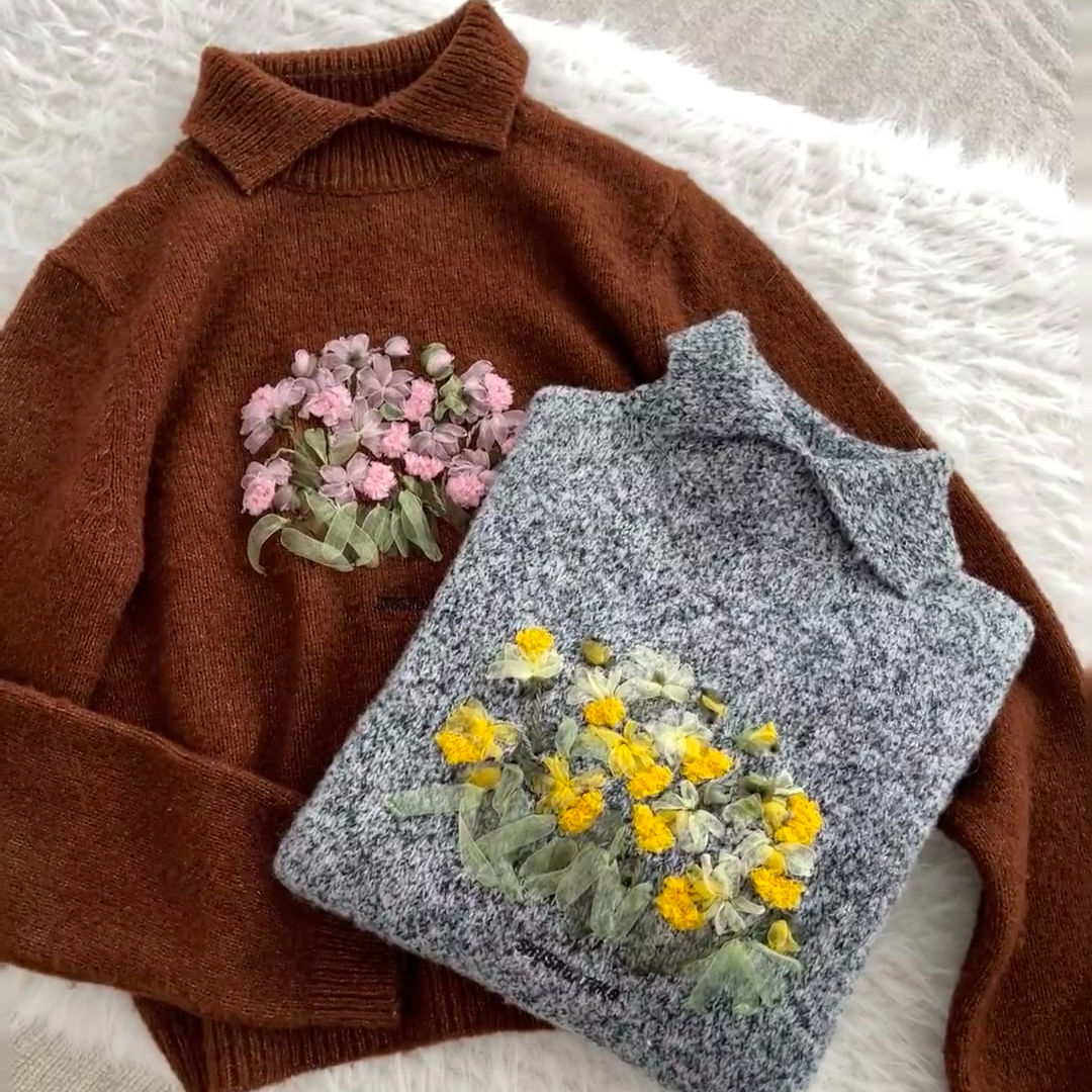 （1001-1050）秋冬日韩宽松慵懒风毛衣