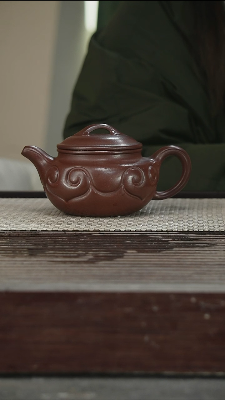 茶壶紫砂35号330CC