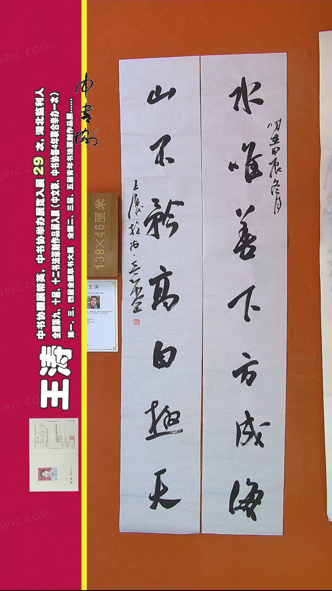 【闪购商品】书法186王涛书法作品