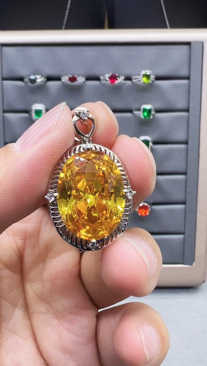 【闪购商品】紫晶颈饰银S925镶嵌漏了