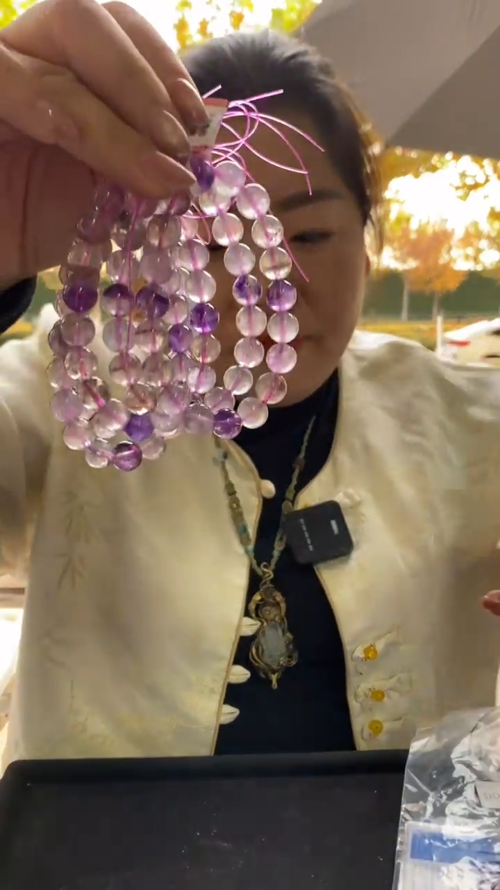 未镶嵌珠宝半成品水晶超七手串10mD09多样性发其一