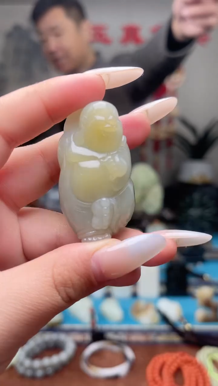 【闪购商品】和田玉挂件未镶嵌1