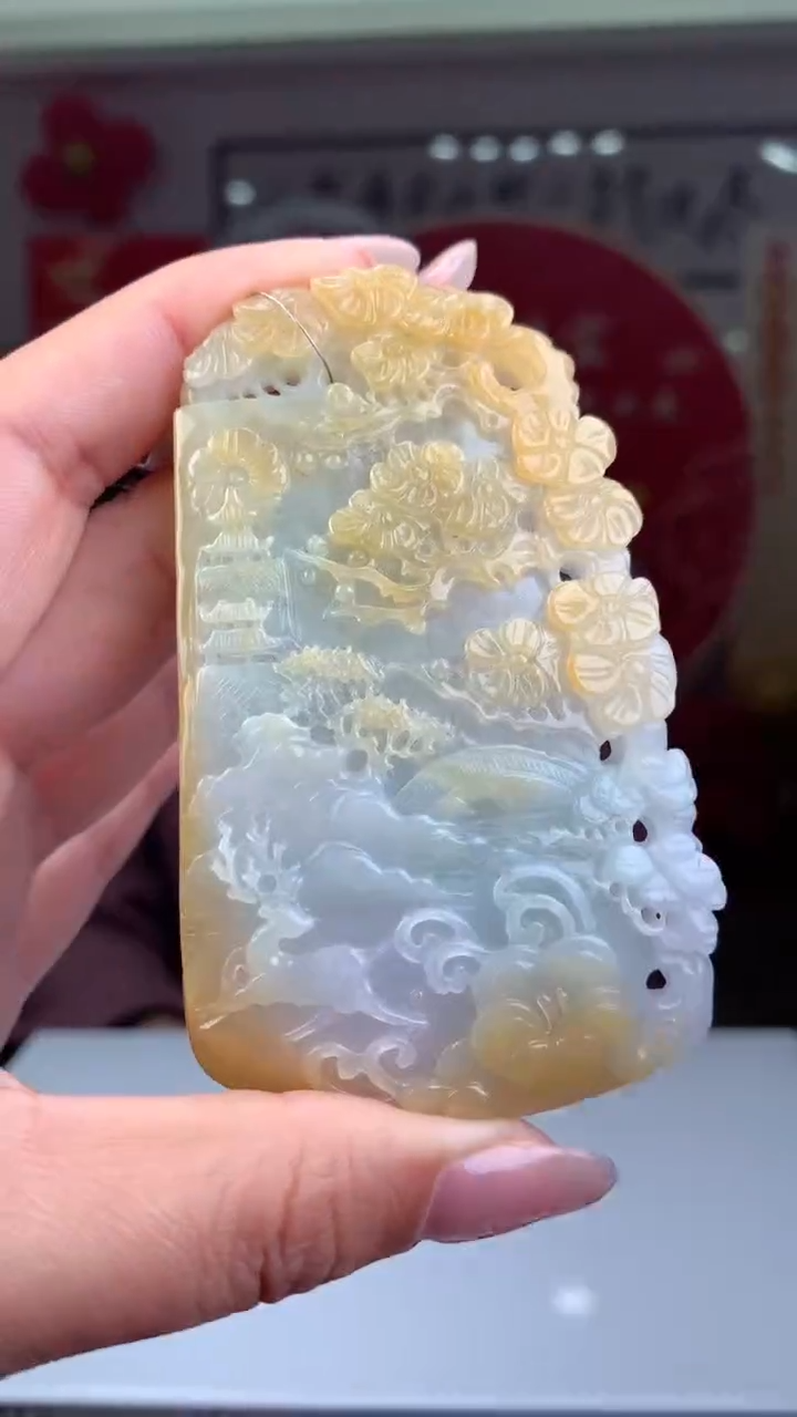 【闪购商品】定制翡翠未镶嵌天然A货翡翠（拍一发一)