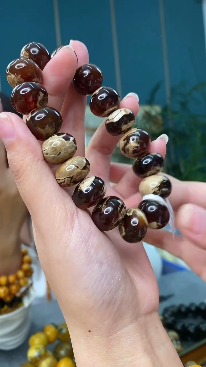 【闪购商品】琥珀裸石未镶嵌1/16-GM-#165