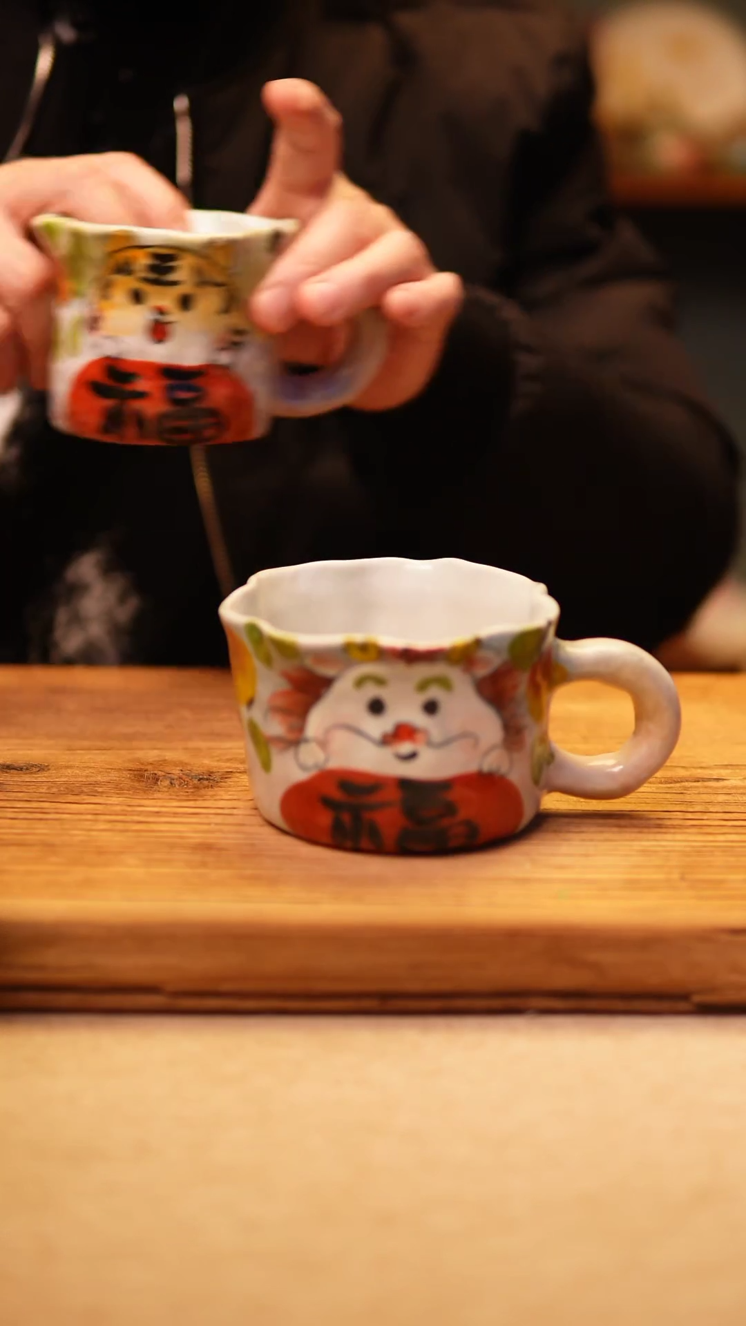 【闪购商品】@@陶园瓷舍@@纯手工手绘@高温釉下彩