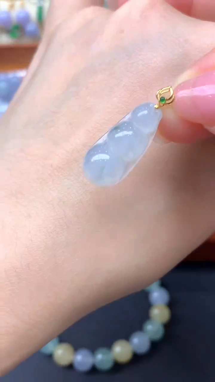 【闪购商品】翡翠颈饰未镶嵌38-天然翡翠