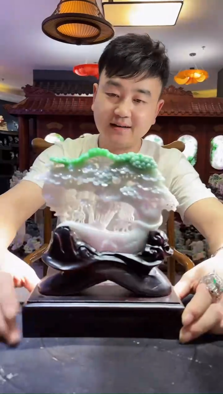 未镶嵌定制翡翠18/1217/L/山水