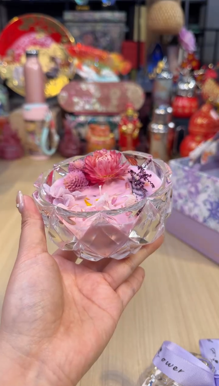 88雏菊花艺香薰蜡烛