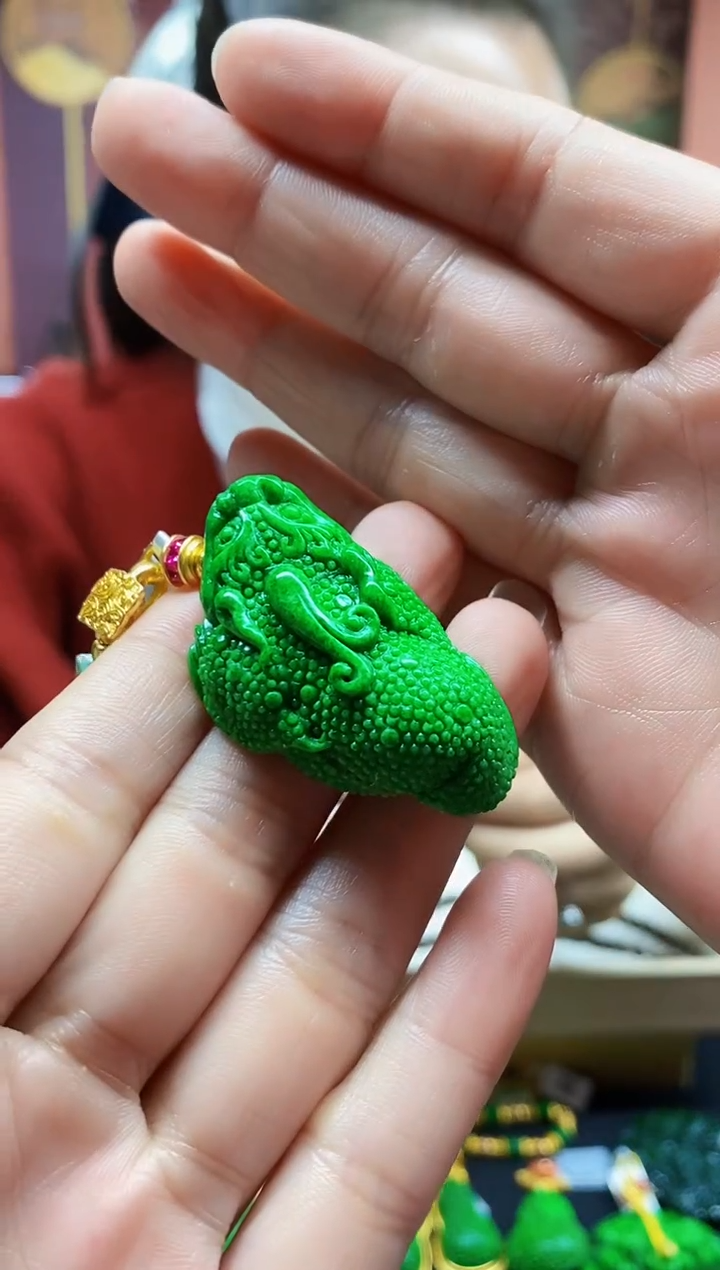 颈饰未镶嵌翡翠翡翠吊坠