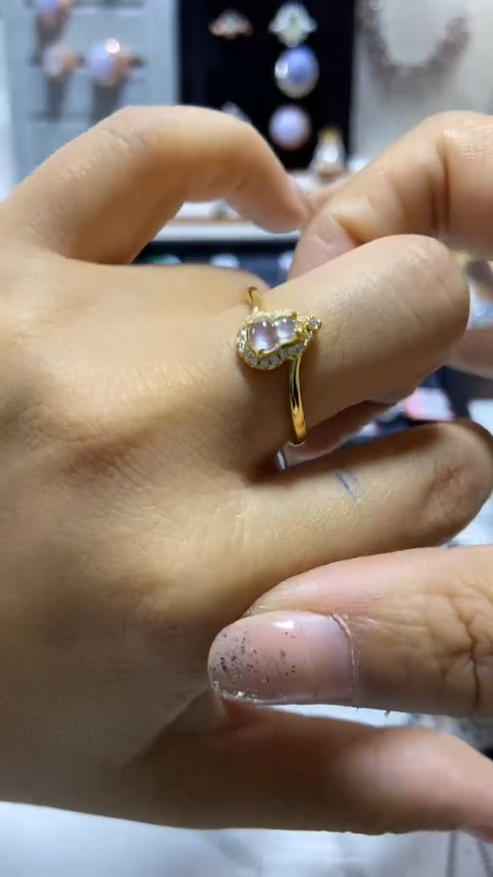 【闪购商品】翡翠戒指银S925镶嵌缅甸天然A翡翠戒指