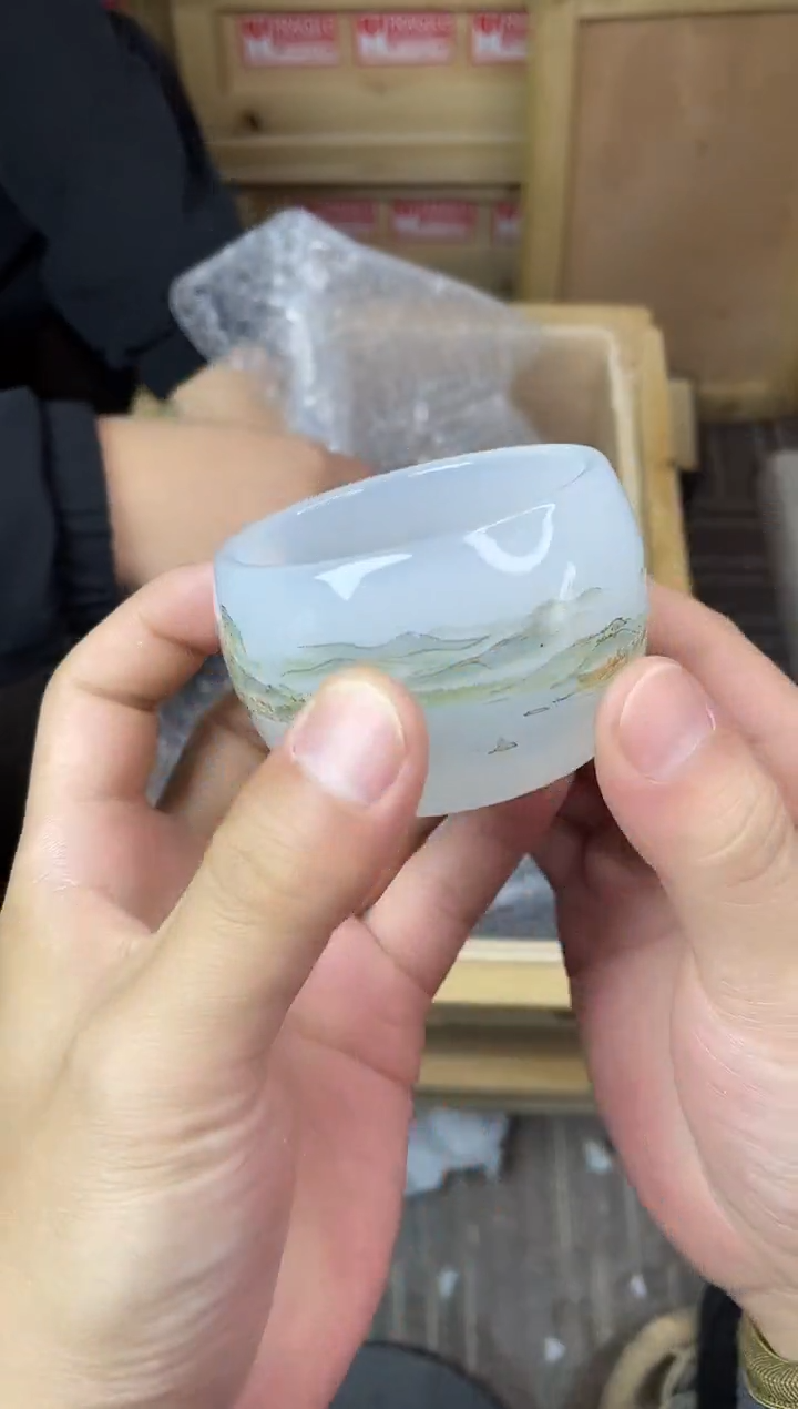 精品微瑕陶瓷茶具