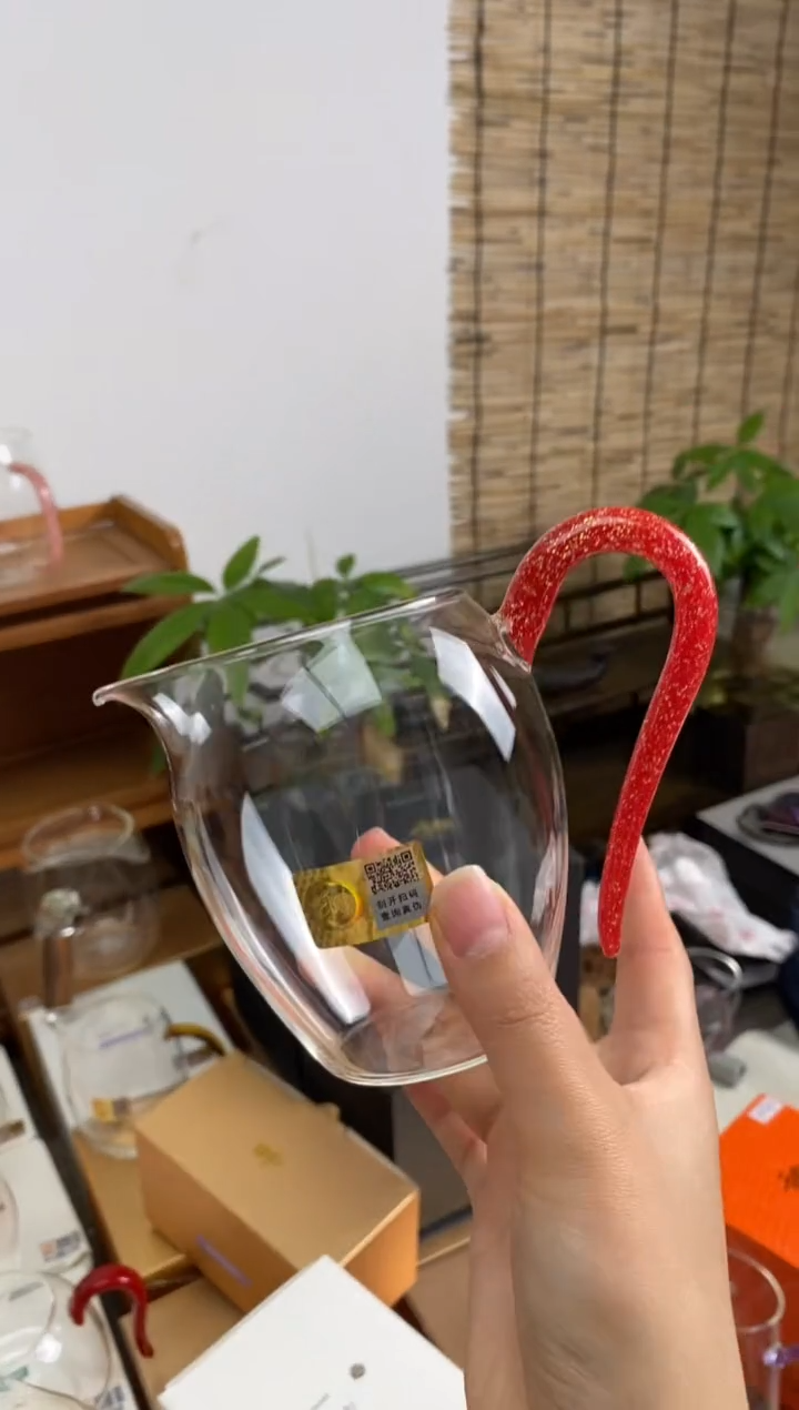 怡然茶海红金色样品